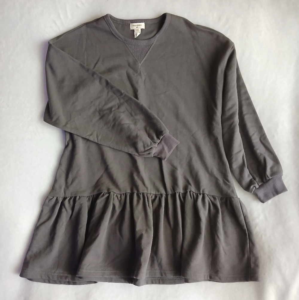 World Market Whimsigoth Sweatshirt With Ruffle Size 0/s